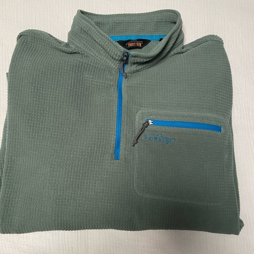 Orvis Trout Bum quarter zip